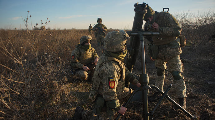 Украинские военные провели учения по прикрытию морского побережья