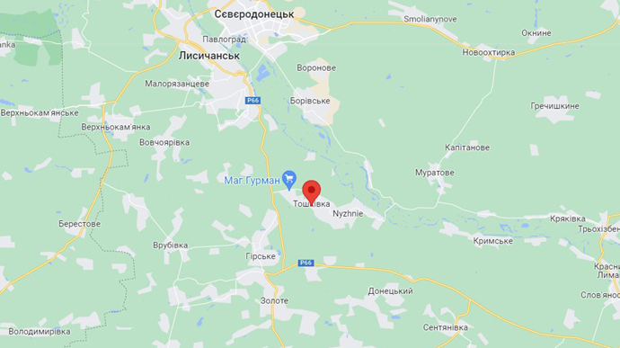 На Луганщині окупанти захопили селище Тошківка – глава РВА