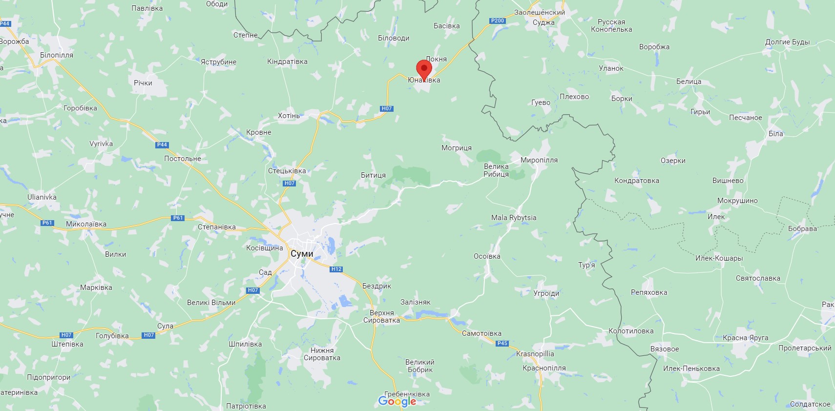 Россияне обстреляли пограничные села в Сумской области запрещенными боеприпасами