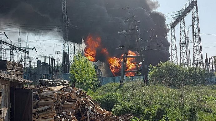 Substation ablaze in Siberia, media reports of explosion