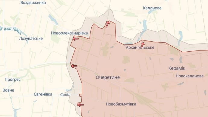 На Покровському напрямку росіяни намагаються прорватися на Євгенівку і Новоолександрівку – Генштаб