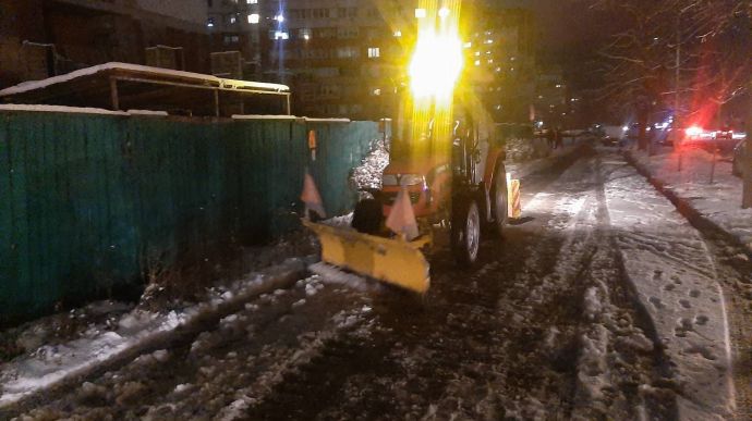 В Киеве ожидается резкое похолодание после снега, а в воскресенье – новые снегопады