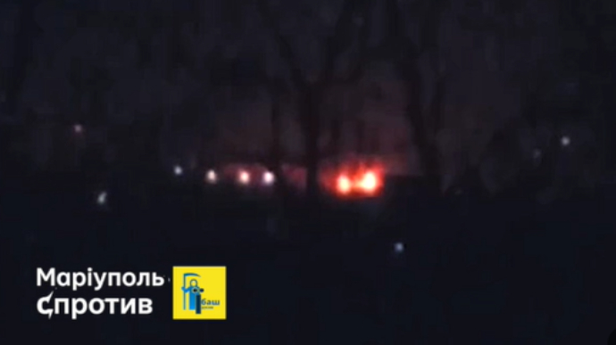 Ammunition storage point explodes in Mariupol