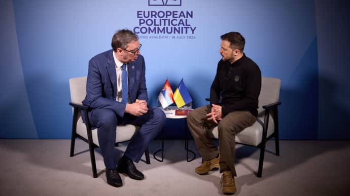 Serbian President meets Zelenskyy, says how important peace is for him