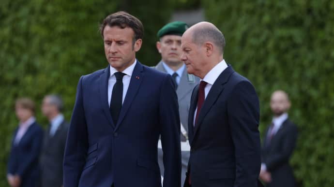 Idea of deploying troops on ground in Ukraine caused a row between French President and German Chancellor