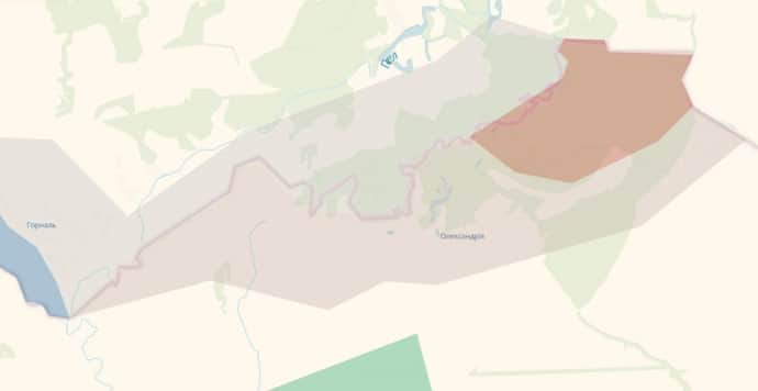 Ситуація біля Олександрії станом на 30 травня, deepstatemap