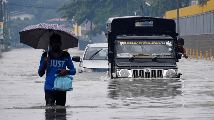 Потужні зливи накрили Шрі-Ланку, 14 загиблих 