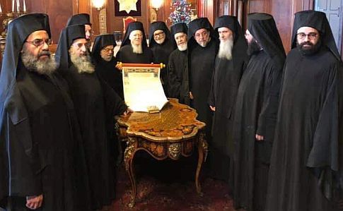 Усі представники Вселенського патріархату підписали томос для України