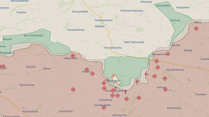 Речниця Сил оборони півдня про ситуацію біля Роботиного: Рухлива, але це не критично