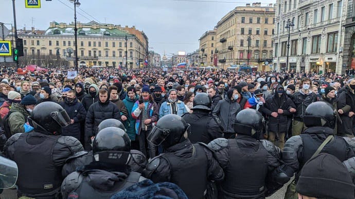 Прихильники Навального збирають у Росії півмільйонний мітинг