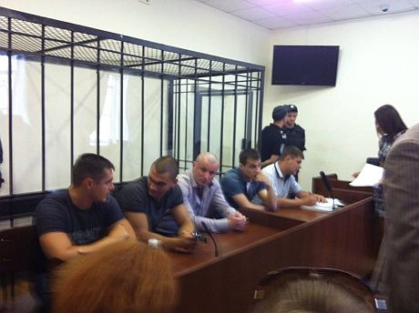 Тітушко і компанію судять за побиття журналістів. Фото Тетяни Ніколаєнко