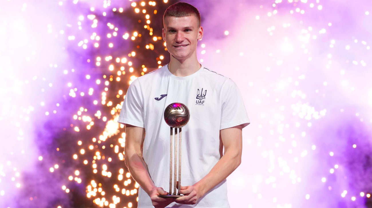 Futsalplanet names Ukrainian Semenchenko as world's best young player of 2024