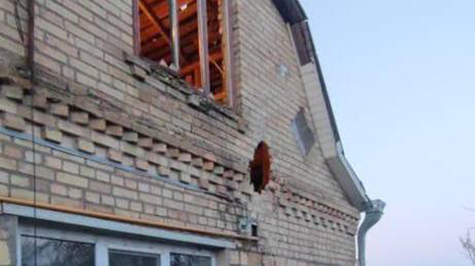 UAV attack on Kyiv Oblast, private house damaged