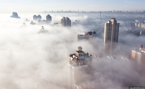 У Києві попереджають про туман. Аеропорти працюють