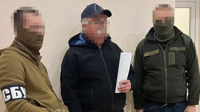 Ukraine's Security Service detains entrepreneur from Kharkiv Oblast who helped Russia prepare capture of Vovchansk