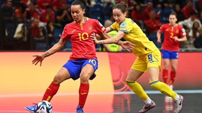 Женская сборная Украины впервые взяла серебро чемпионата Европы по футзалу