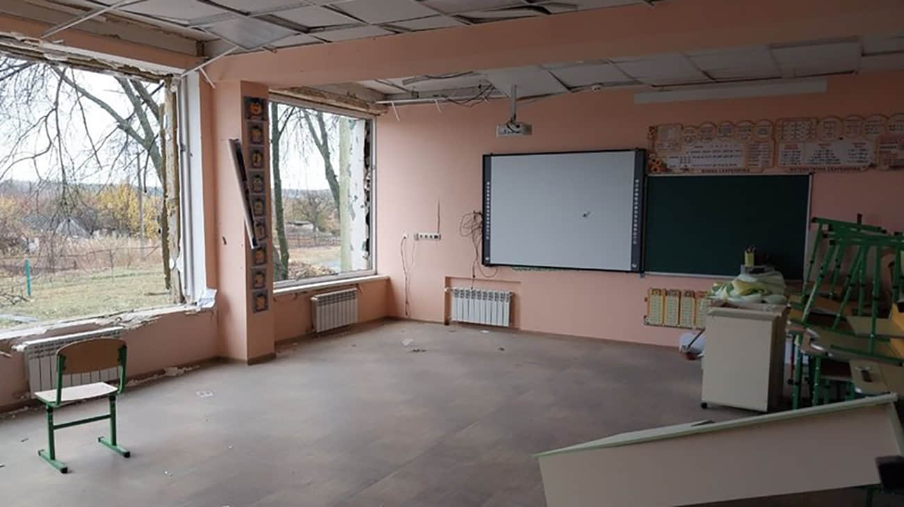 Russia destroys specialised secondary school attended by Ukrainian biathlete twins