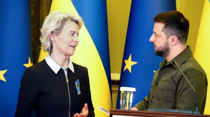 Зеленский: глава Еврокомиссии высоко оценила прогресс Украины в антикоррупционном направлении