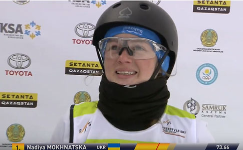 Украинка завоевала золото на Кубке мира по фристайлу
