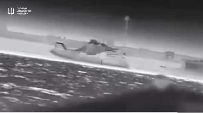 Satellite imagery emerges from site of Ukrainian Defence Intelligence strike on Russian speedboat in Crimea – photo