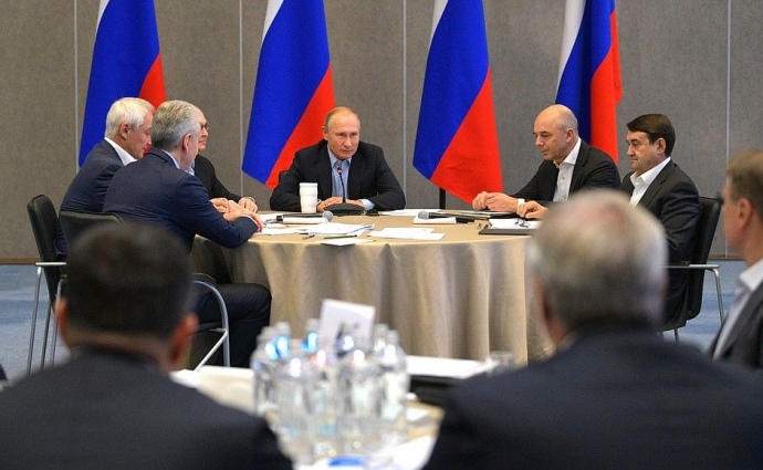 Заседание президиума Госсовета РФ в Крыму