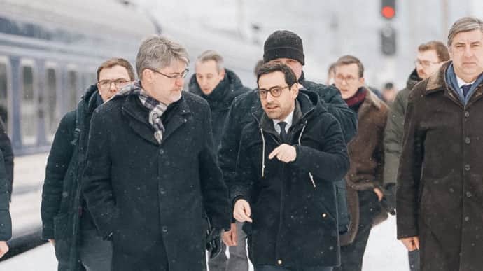 New French Foreign Minister arrives in Kyiv