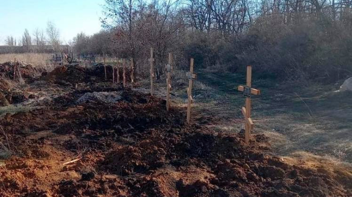 Luhansk region: morgues overflowing, dead buried in courtyards