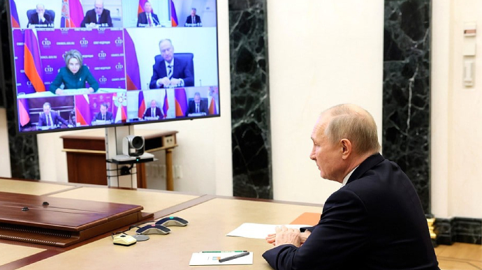 Путін провів Радбез про внутрішню безпеку