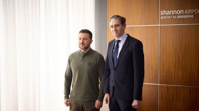 Zelenskyy meets with Irish PM to discuss Peace Summit and children deported by Russia