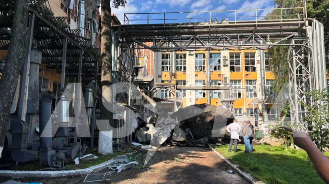 Russian defence plant in Izhevsk halts operations after Ukrainian drone strikes – photo