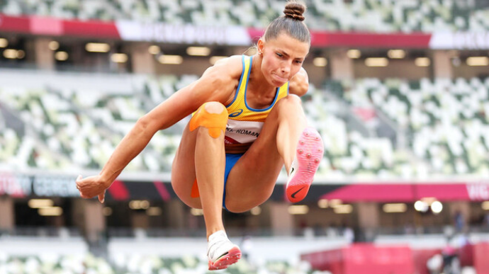 Олімпіада: Бех-Романчук посіла 5 місце у змаганні зі стрибків у довжину