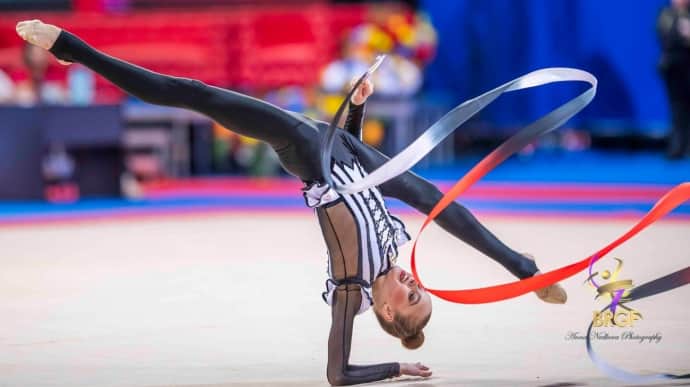 Ukrainian gymnast Onofriichuk qualifies for World Cup final in rhythmic gymnastics