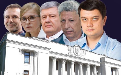 Партии Вакарчука и Порошенко просели, другие добавили процентов – Центр Разумкова