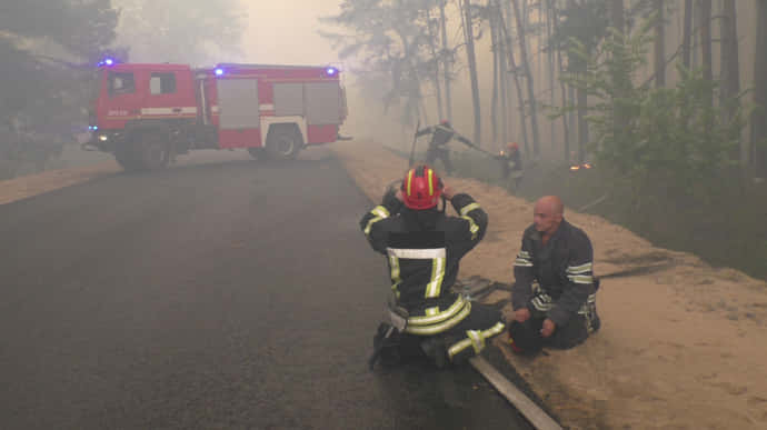 Через 3 дні пожежу на Луганщині вдалося локалізували