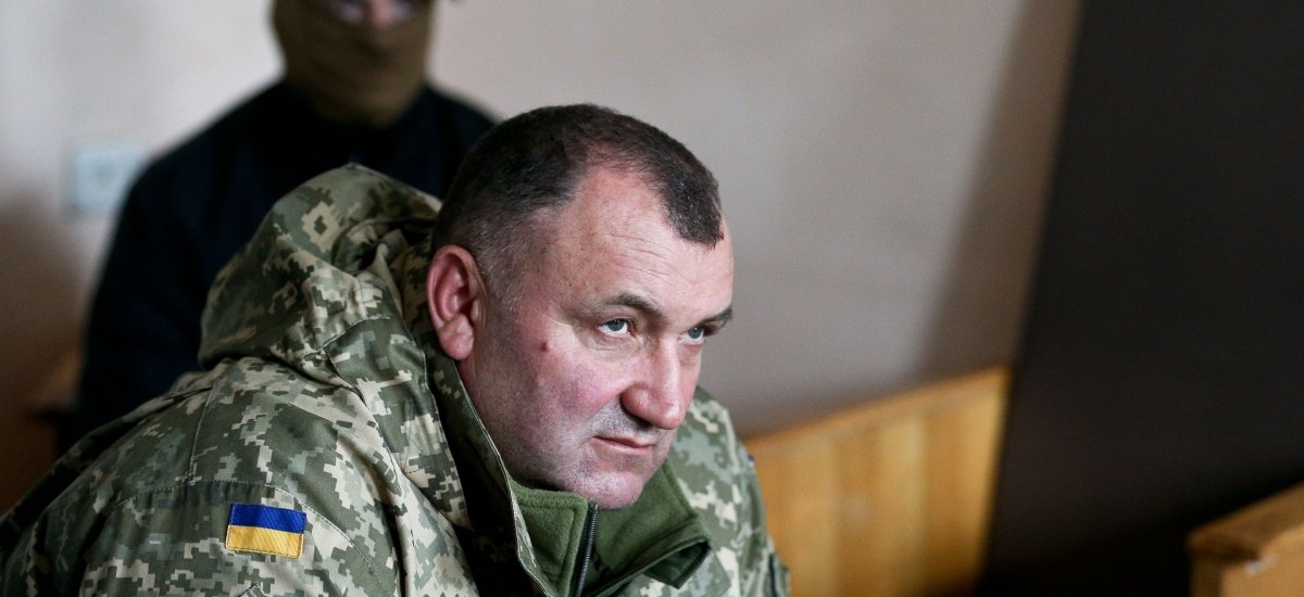 Замминистра обороны генерал-лейтенант Игорь Павловский, подозреваемый в растрате 149 млн гривен, в суде