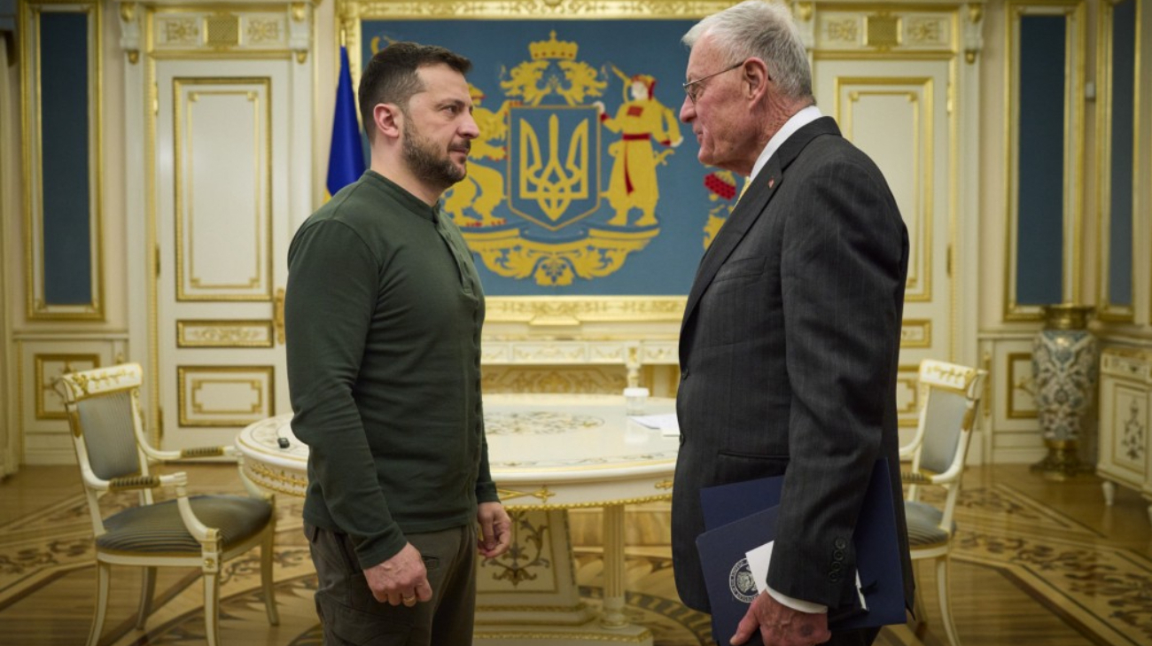 Zelenskyy meets with Trump's envoy Kellogg in Rome