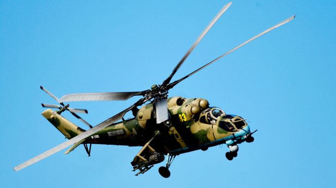 Вертолет со стороны Беларуси стрелял вблизи пункта пропуска Славутич