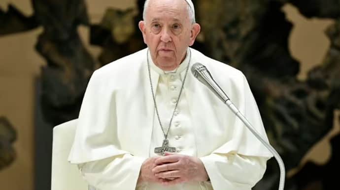 Папа Франциск про масовані обстріли України: Це не можна виправдати нічим
