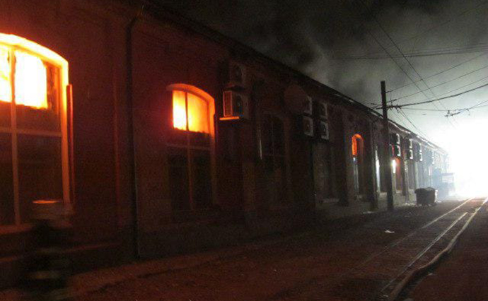 В Одесі горів готель, загинуло 8 осіб