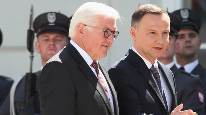 Президенти Німеччини і Польщі в четвер обговорять Україну, Північний потік-2