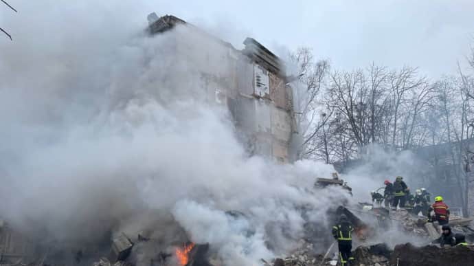 Количество погибших от удара по Харькову 23 января возросло до 11-ти