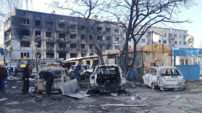 consequences of the strike on Dobropillya, photo: Vadym Filashkin/Telegram