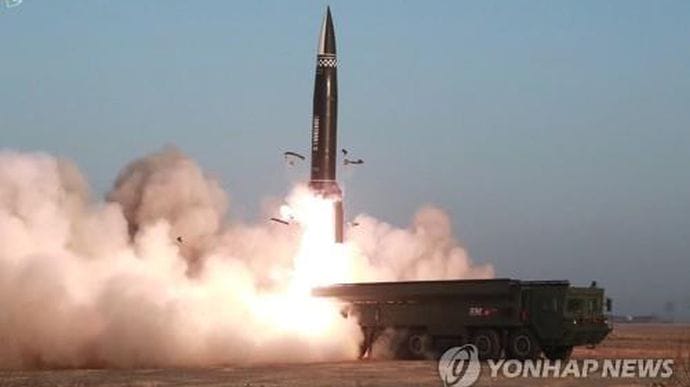 КНДР осуществила запуск баллистических ракет второй раз за год