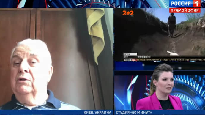 Кравчук дав інтерв'ю російським пропагандистам і закликав Скабєєву слухатися Путіна