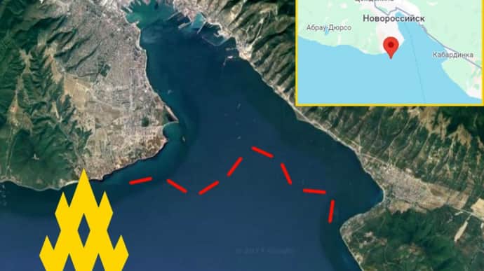 Russia mines harbour near Novorossiysk port due to threat of naval drones – Atesh resistance movement