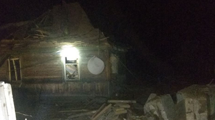 Russian missile hits private house in Korosten: one dead, two wounded