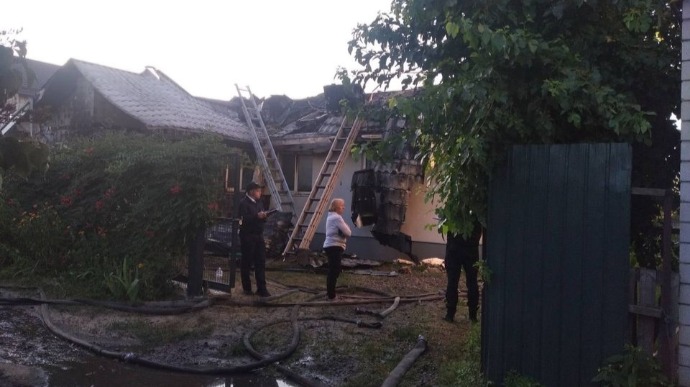Пожежа у будинку Шабуніна почалась через підпал – експертиза