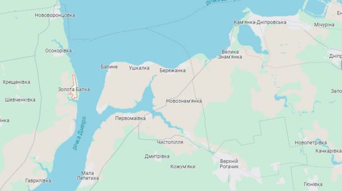 Russians attack Zolota Balka in Kherson Oblast, killing woman