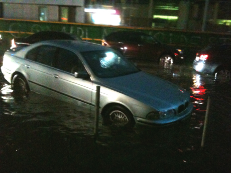 Потоп на Еспланадній. Фото Оксани Коваленко, УП