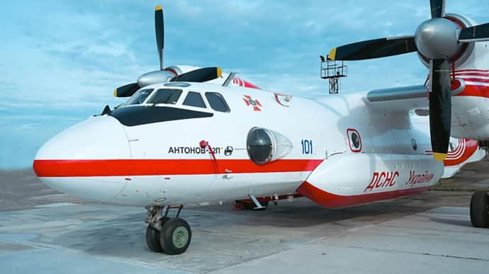 Ukraine's Antonov Company produces An-32P firefighting aircraft for State Emergency Service – photo